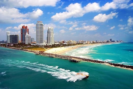 Aerial view of South Miami Beach