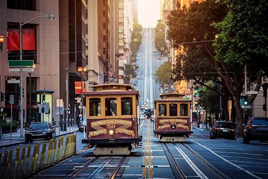 Cable cars in San Francisco