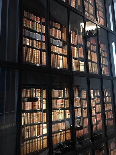 The nearly impossible to photograph King’s Library Tower at the British Library