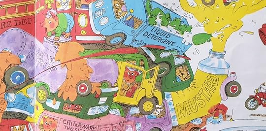 Detail from Cars and Trucks and Things That Go © 1974 Richard Scarry Corporation