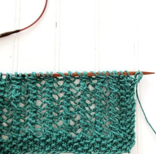 Lacy Herringbone Stitch Swatch