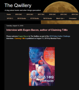 Qwillery interview with Eugen Bacon