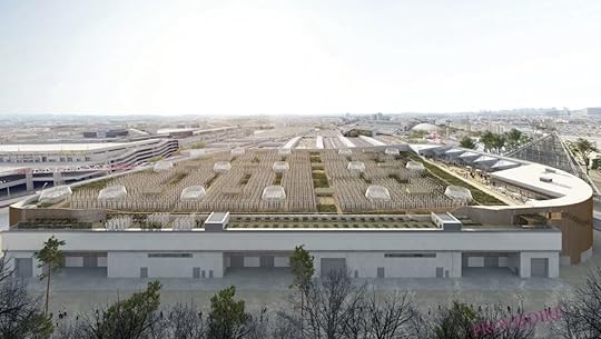 Urban farm in Paris on rooftop