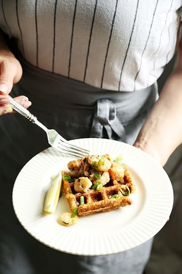 Shrimp and Grits Waffles