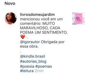 Retirado do Instagram.
