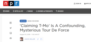 NPR review of Claiming T-Mo