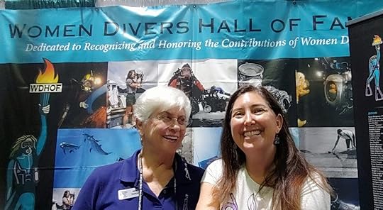 Lisa Niver Meg Donat Women Divers Hall of Fame Scuba Show 2019