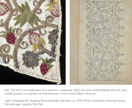 Tudor Queens and Consorts floral embroider