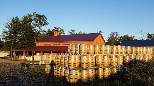 Barrels of spirits