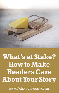 stakes, conflict, hooks