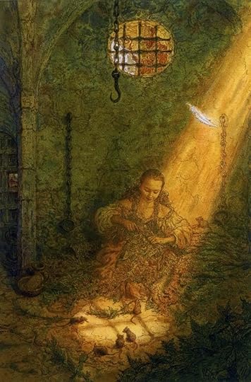 The Wild Swans illustrated by Anton Lomaev