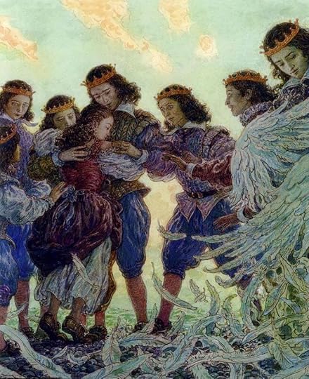 The Wild Swans illustrated by Anton Lomaev