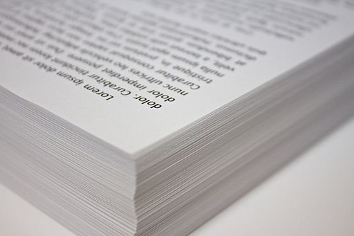 Stack of Copy Paper