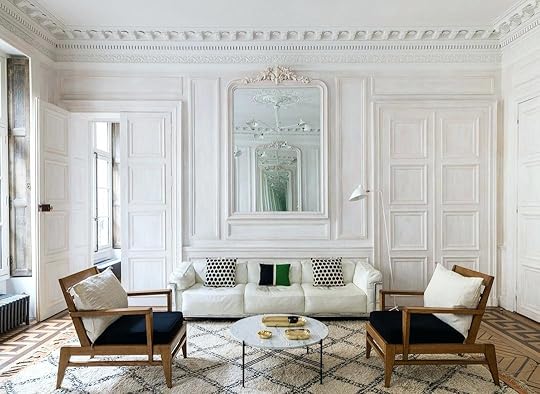 large print wallpaper in small space french living room ideas best decorating designs
