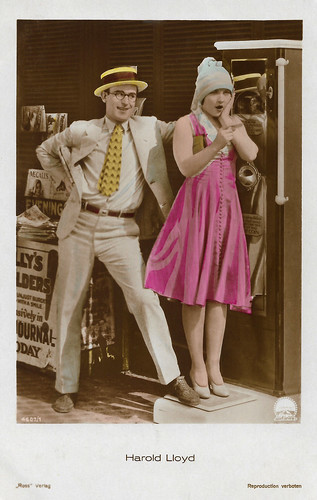 Harold Lloyd and Ann Christy in Speedy (1928)