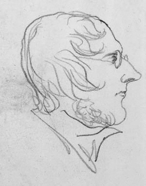 Branwell Bronte self-portrait