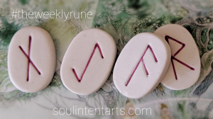 The Weekly Rune, cast for 25 August 2019 on Intentional Insights- by S. Kelley Harrell, Soul Intent Arts #theweeklyrune