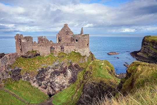 Dunluce castle ruins, Northern Ireland