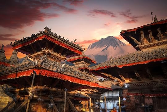 Temples of Durbar Square in Bhaktapur, Kathmandu