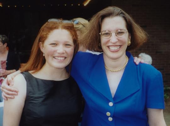 Portrait of a Young Professor with student at graduation