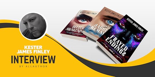 Kester James Finley latest interview by AllAuthor