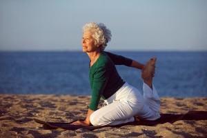 Slow Down Aging with Restorative Yoga