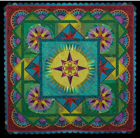 Quilt Expo BestofShow_Taking the Unmapped Road, Margaret Solomon Gunn