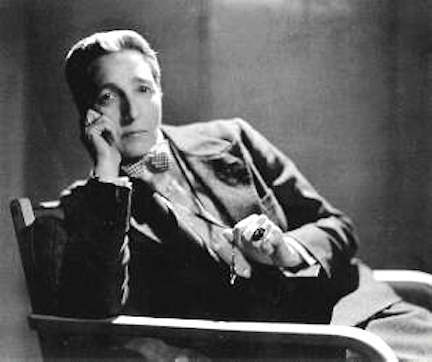 Radclyffe Hall in a suit