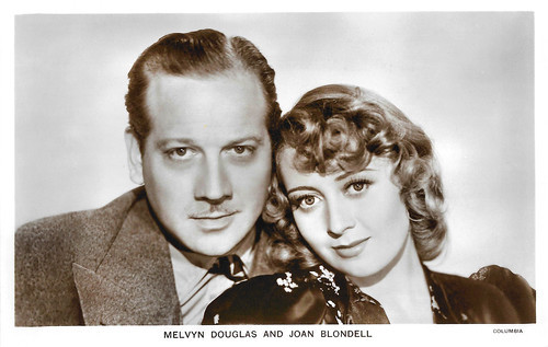 Melvyn Douglas and Joan Blondell in There's Always a Woman (1938)