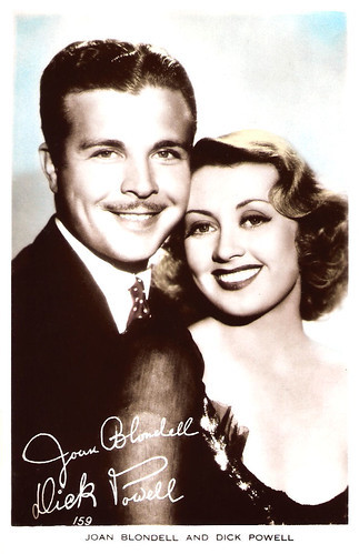 Joan Blondell and Dick Powell