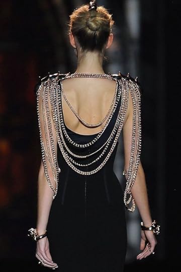 silver body chains