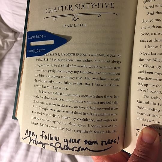 The Kiss of Deception signature