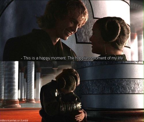 This is a happy moment. The happiest moment of my life