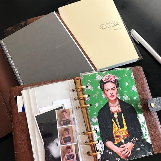 My loves and inspiration: Hobonichi, Louis Vuitton and Frida Kahlo