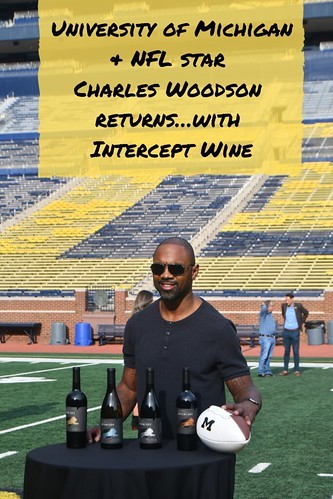 University of Michigan & NFL star Charles Woodson returns…with Intercept Wine
