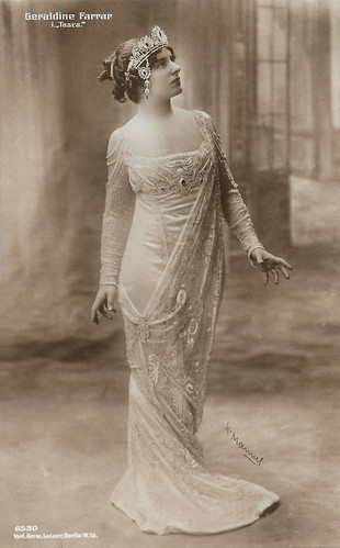 Geraldine Farrar in Tosca