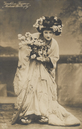 Geraldine Farrar in Madam Butterfly