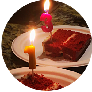 Red Velvet Cake Slices