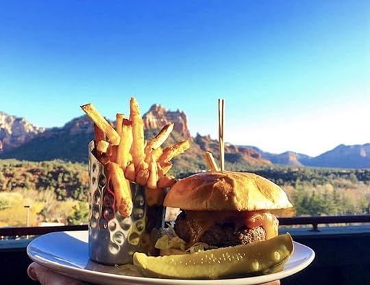 Burger from Open Range Grill and Tavern