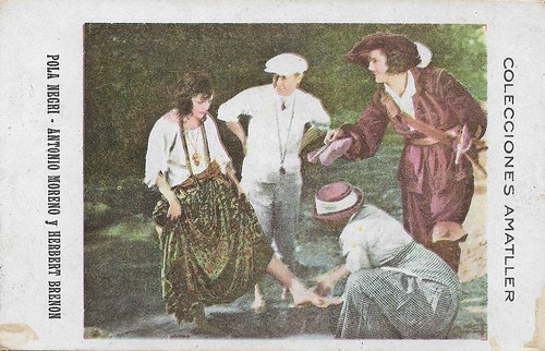 Colecciones Amatller, Pola Negri, Antonio Moreno, and Herbert Brenon
