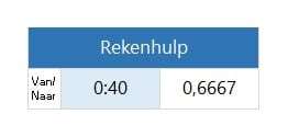 rekenhulp uren berekenen