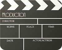 Image of Movie Scene Clapper Board