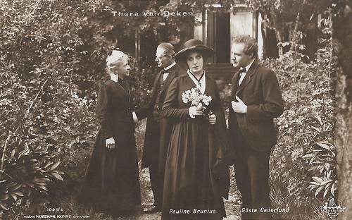 Pauline Brunius and Gösta Cederland in Thora van Deken