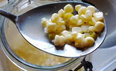 How to make sour corn