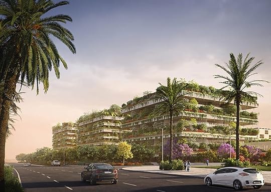 Vertical forest in Cairo, Egypt