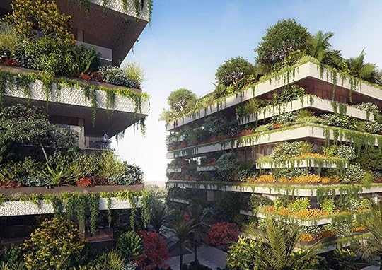 Vertical forest in Cairo, Egypt