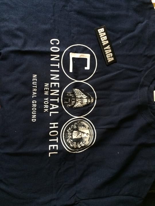 Continental Hotel T-Shirt and 'Baba Yaga' Patch