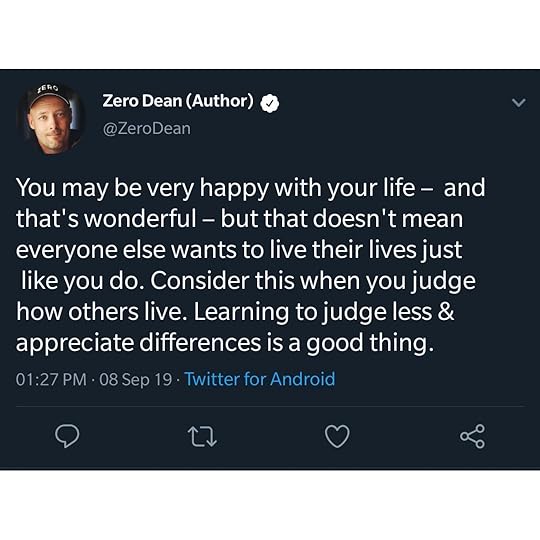 You may be very happy with your life...
