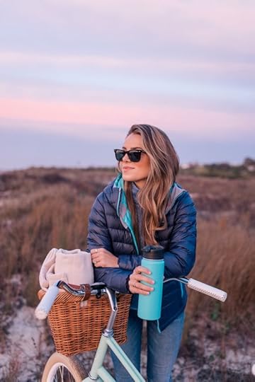 woman riding a bike in charleston, south carolina