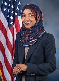 Ilhan Omar, official portrait, 116th Congress.jpg